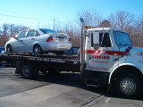 Car on Tow Truck 